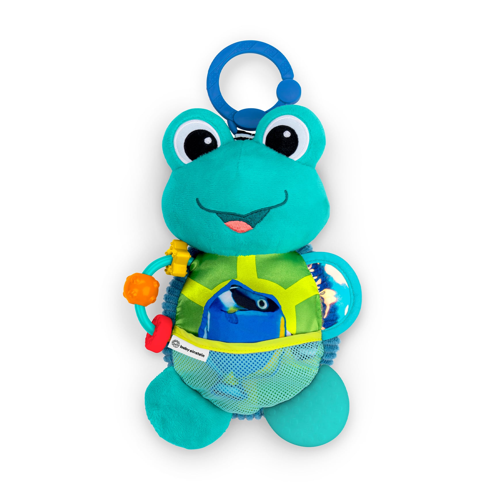 Дитяча розвивальна іграшка-підвіска Baby Einstein Neptune's Sensory Sidekick, 33*19*8 см, з народження (13156)